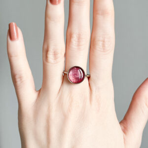 pierścionek z bugenwillą