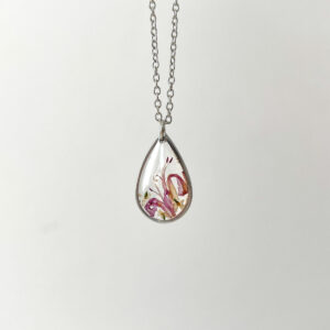 naszyjnik - fioletowe esy floresy