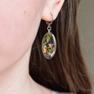 kolczyki - gdzie nie dopływają łodzie (kolekcja Przepływ z muszelkami)