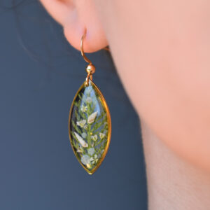 kolczyki - przyjaźń z mewami (kolekcja Przepływ z muszelkami)