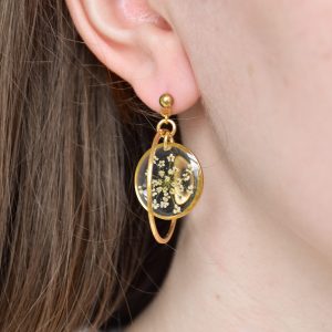 kolczyki - planety z dziką marchwią