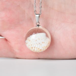 naszyjnik - cukiereczek z muszlą