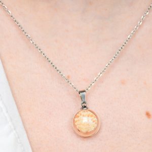 naszyjnik - cukiereczek, muszla pod lupą 2