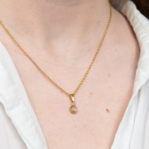 naszyjnik - maleństwo z muszelką