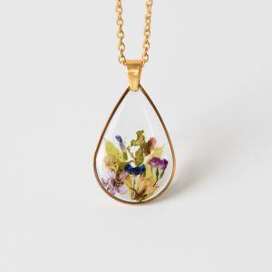 naszyjnik - łezka w środku lata