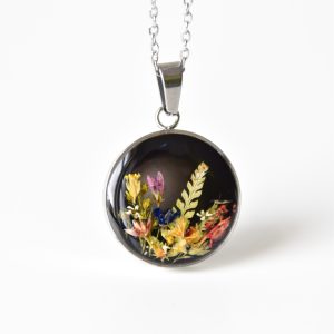 naszyjnik - polana z paprocią