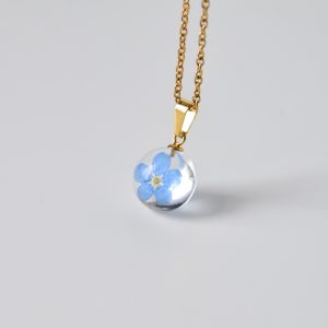 naszyjnik-cukiereczek z niezapominajką (mniejszy)